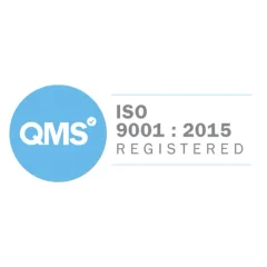 ISO 9001:2015 registered (QMS)